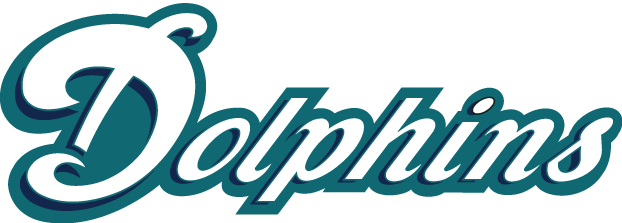 Miami Dolphins 1997-2012 Wordmark Logo DIY iron on transfer (heat transfer)